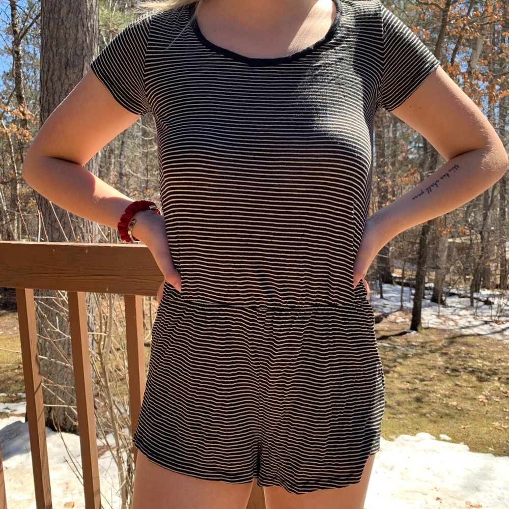 Striped Romper
